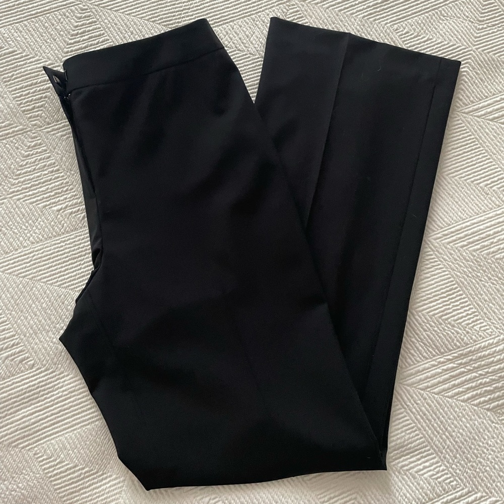 Lafayette 148 black dress slacks - Picture 2 of 6